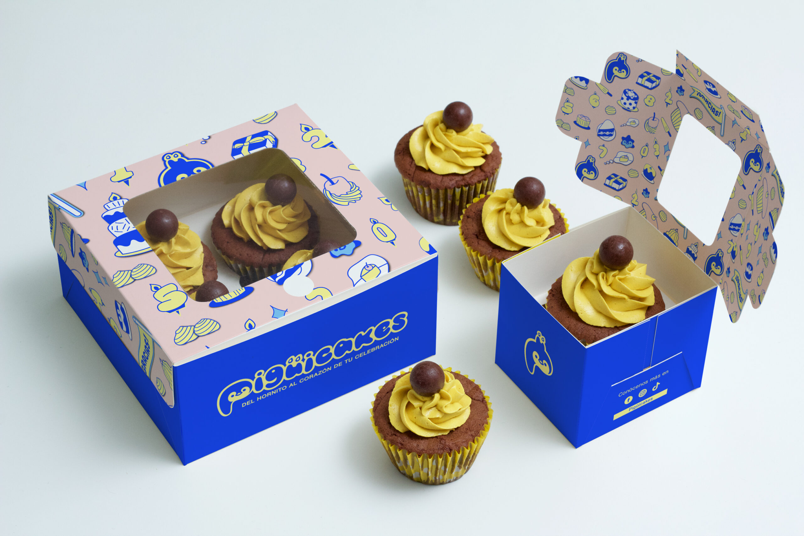 cajas cupcakes
